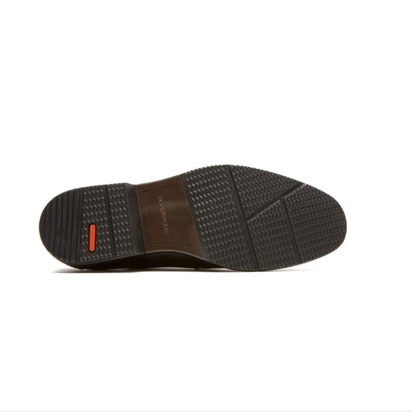 Adidas Rockport Black Waterproof Wingtip Oxford